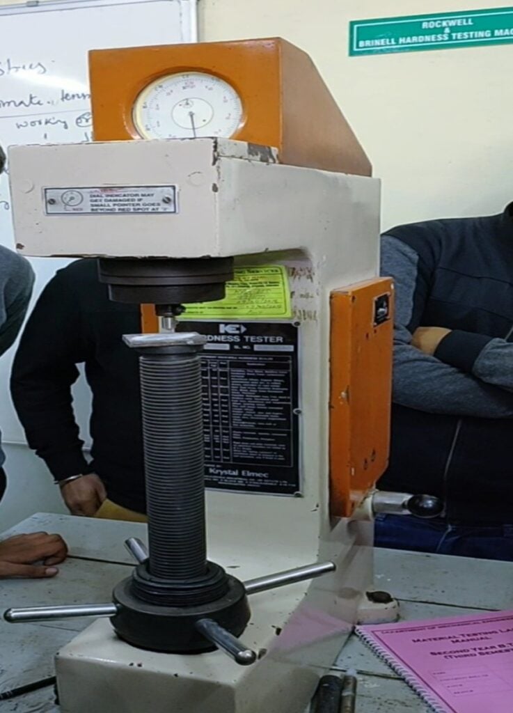 Brinell Hardness Testing M/C