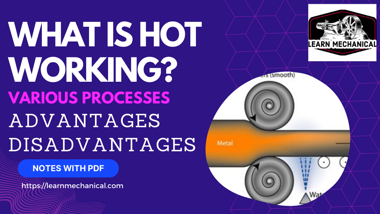 What is Hot Working? Its Processes, Types, Advantages & Applications ...