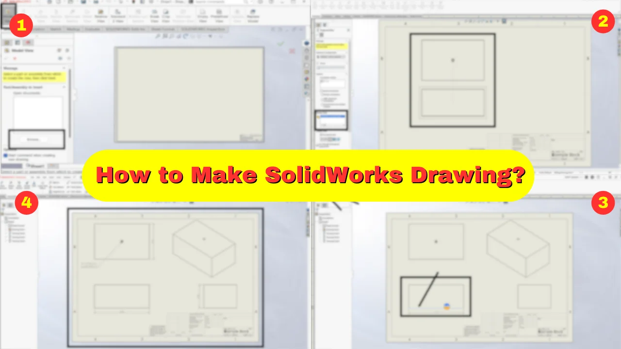 Solidworks How To How to Make SolidWorks Drawing? - Learn Mechanical