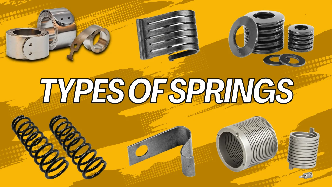 Chuo Spring Types Types of Springs & their Uses - Learn Mechanical